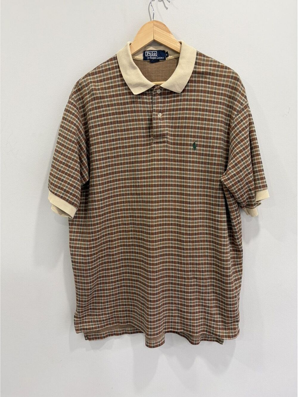 Vintage Ralph Lauren Polo Shirt brown
